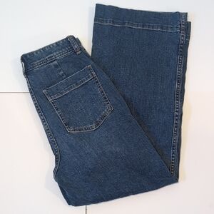 Gap High Rise Wide Leg Crop Size 2/26